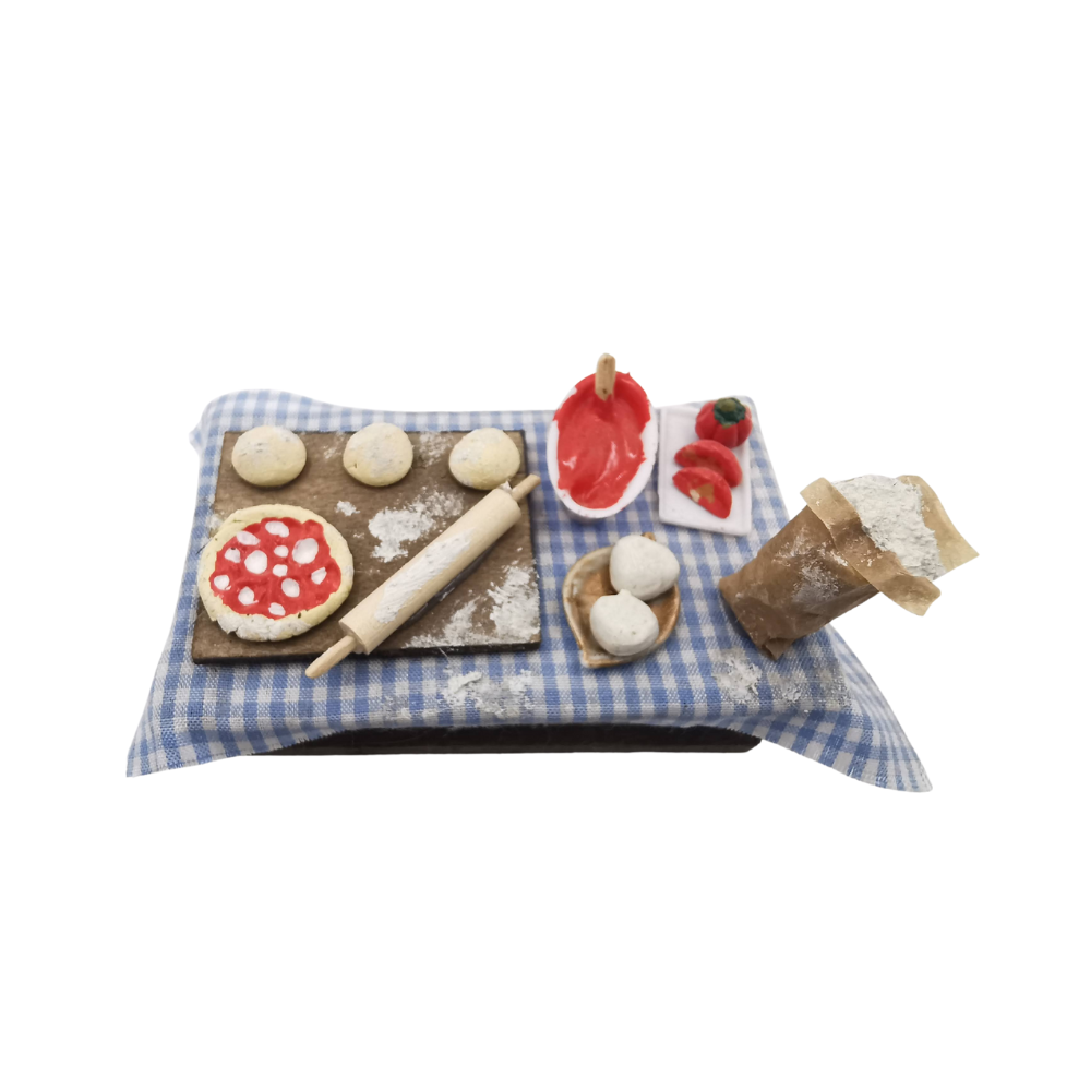 TAVOLO PREPARAZAIONE PIZZA CM 9,5X5,5X8