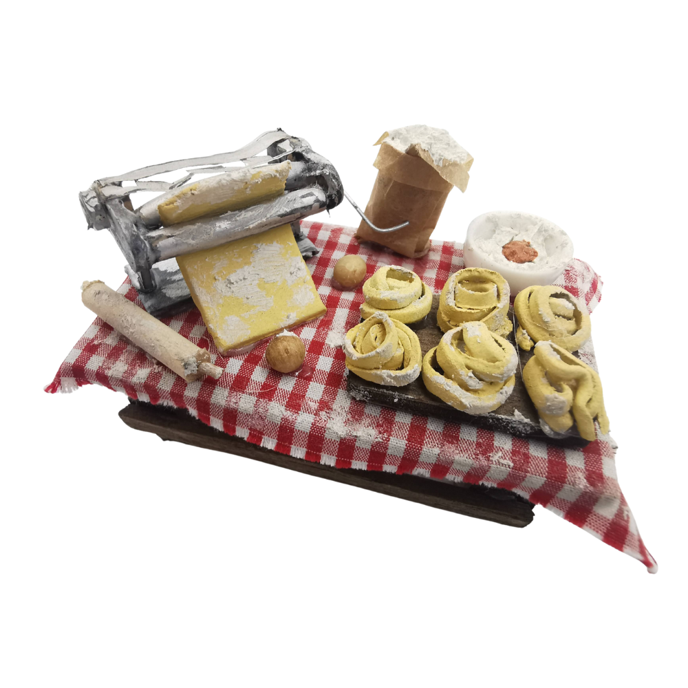 TAVOLO PREPARAZIONE PASTA FRESCA CM 9,5X5,5X8