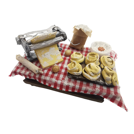 TAVOLO PREPARAZIONE PASTA FRESCA CM 9,5X5,5X8