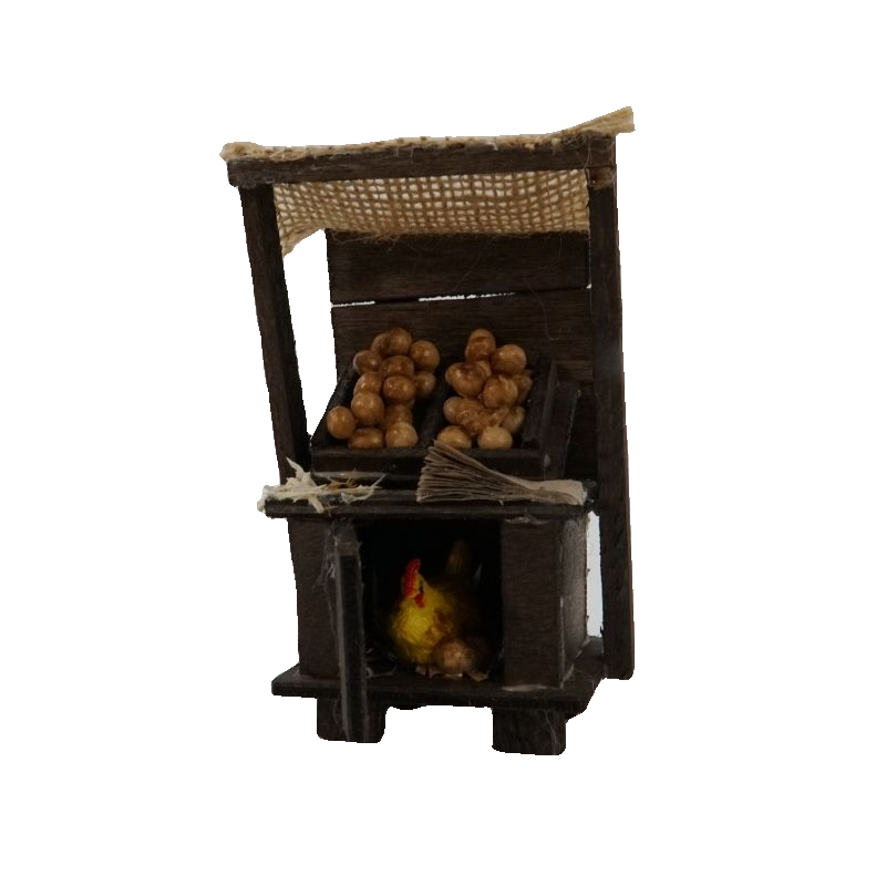 BANCO VENDITA UOVA GRANDE CM 6X7X10