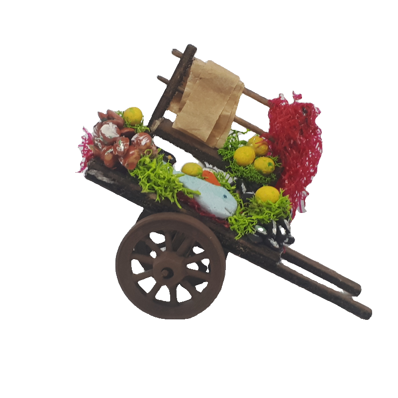 CARRO PESCIVENDOLO CM 4,5X10X8