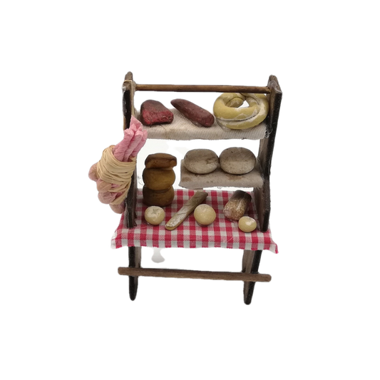 BANCO FORMAGGI CON TOVAGLIA CM 6,5X3,5X10