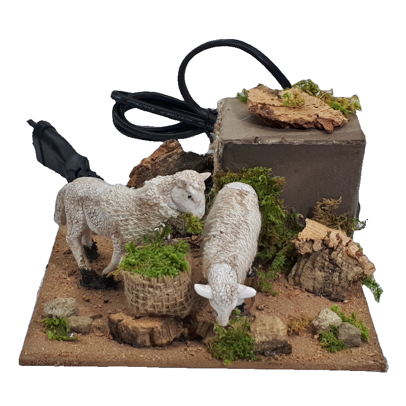 PECORE IN MOVIMENTO CM 15X15 MODELLO B