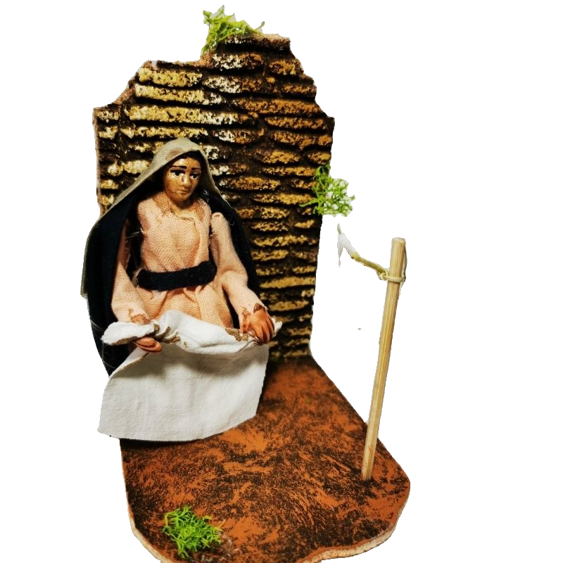 SIGNORA CHE STENDE IN MOVIMENTO CM 7