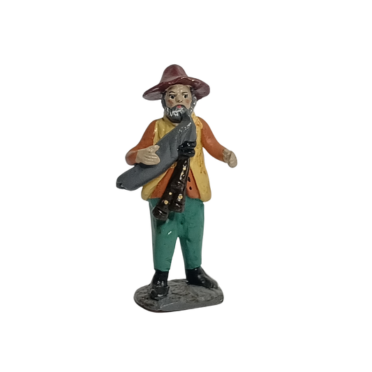 ZAMPOGNARO DIPINTO CM 10